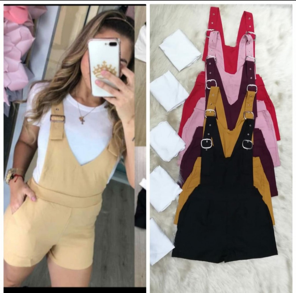 Conjunto vengalina blusa y braga shorts para dama