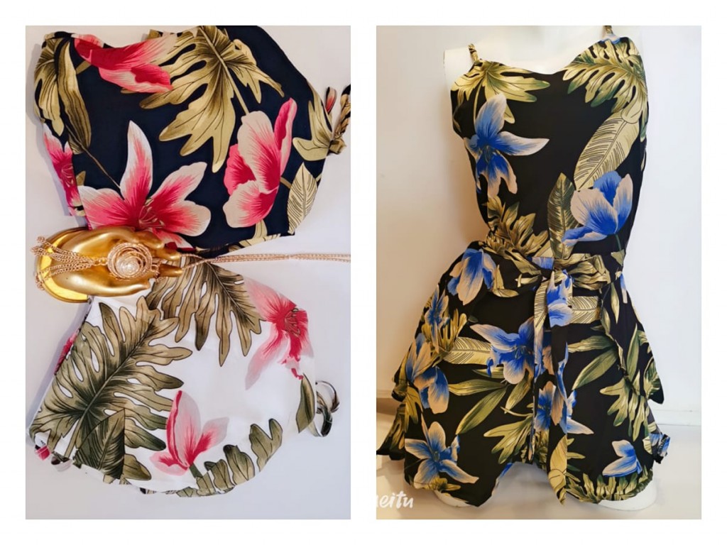 Enterizo shorts para dama