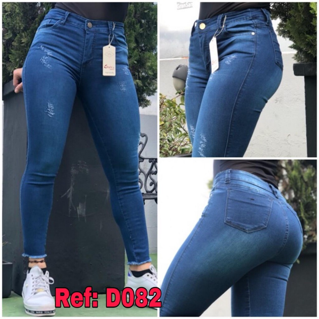 Jean importado levanta cola para dama