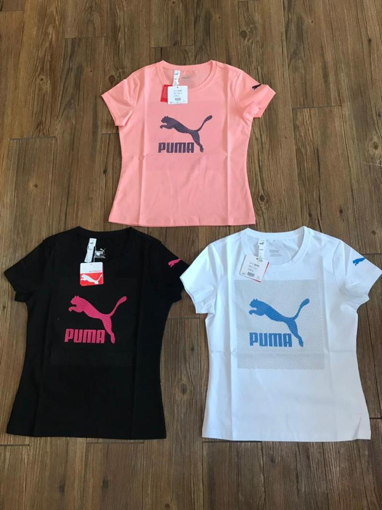 Camiseta deportiva marca puma para dama
