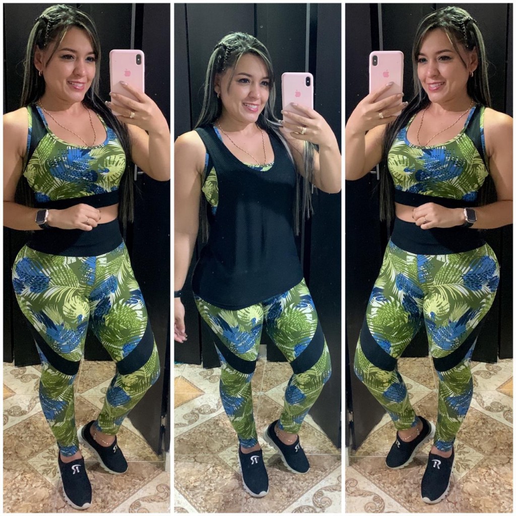 Conjunto deportivo 3 piezas para dama