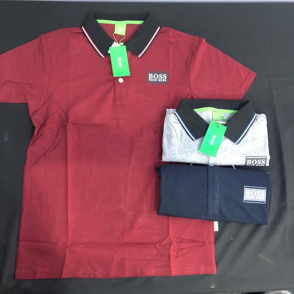 Camiseta tipo polo Hugo BOSS importada para hombre
