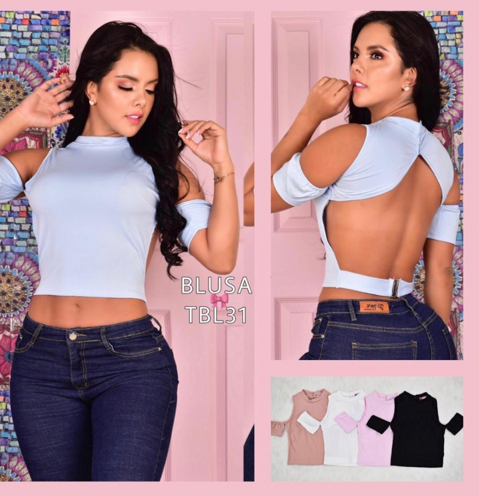 Blusa para dama telas americanas