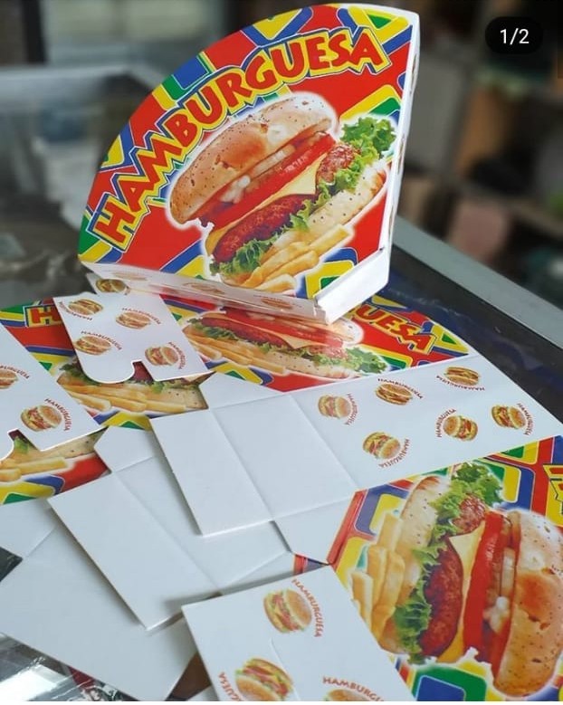 Porta hamburguesas