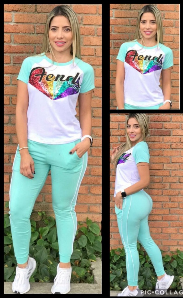 Conjunto deportivo Fendi para dama