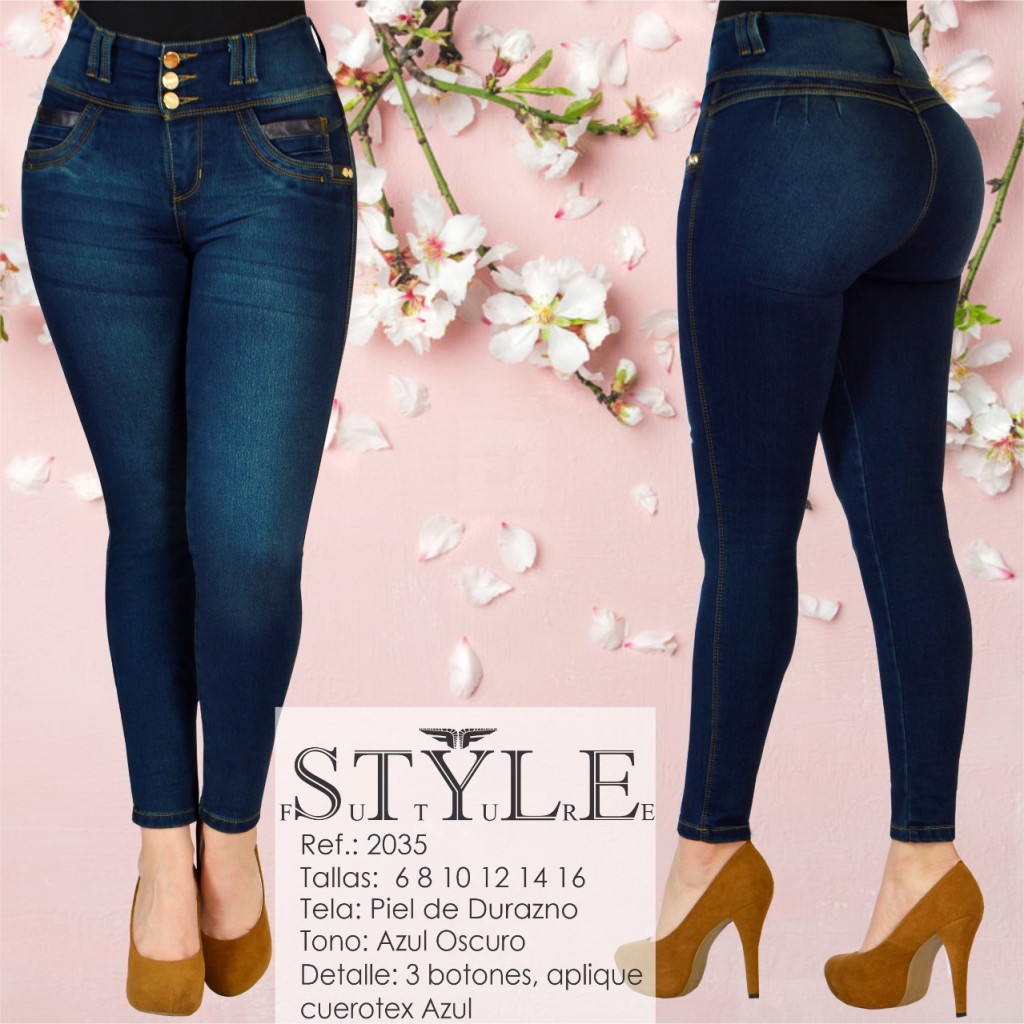 Jeans para Dama ref 2035