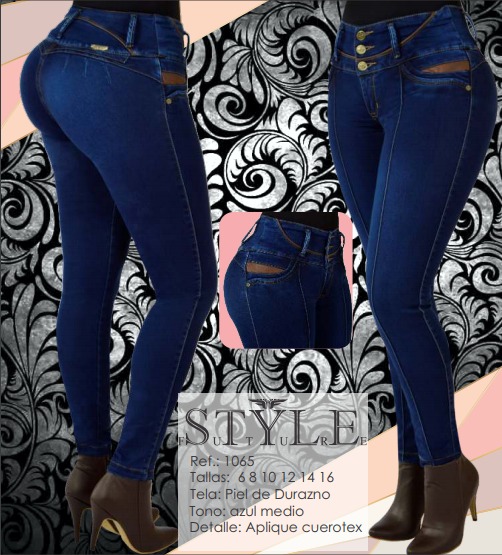 Jeans para Dama ref 1065