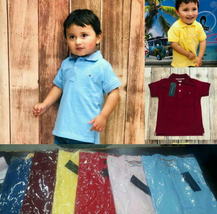 Camiseta tipo polo para niño