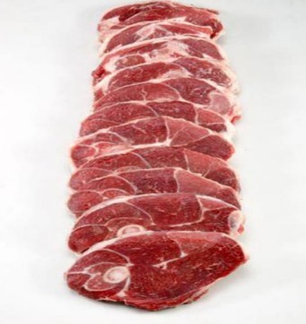 Chuletas de pierna de cordero