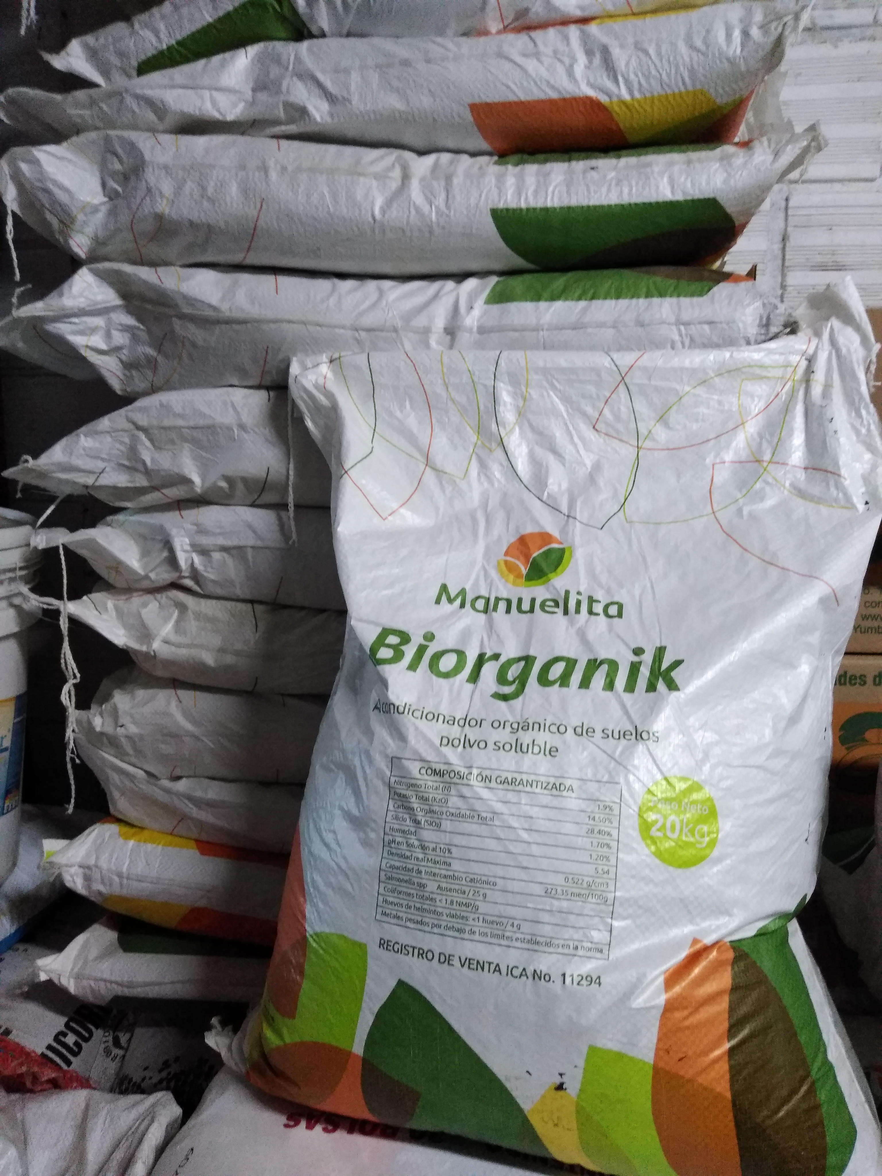Biorganik x 20 kg