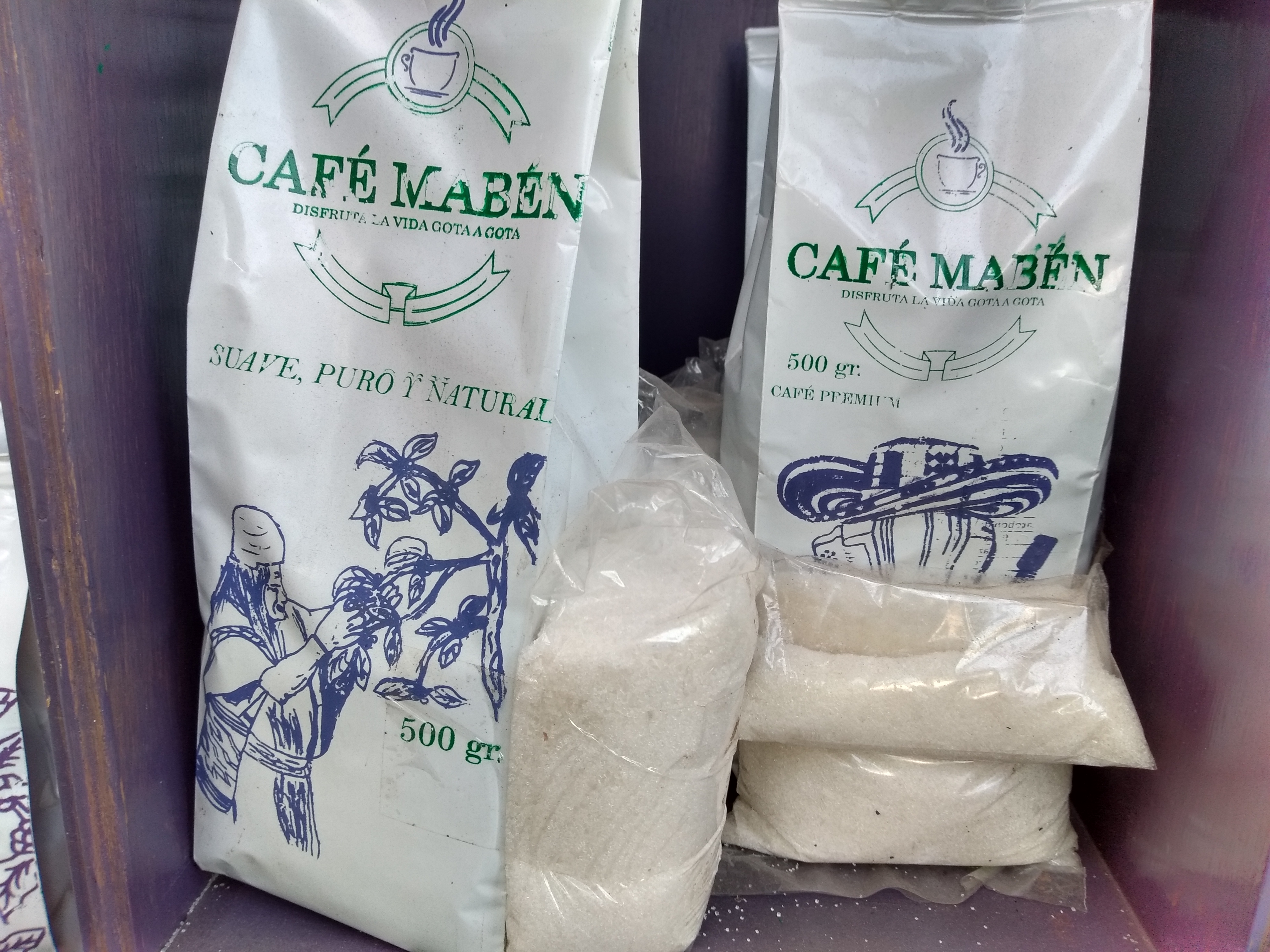 Café tradicional + 200g de azúcar