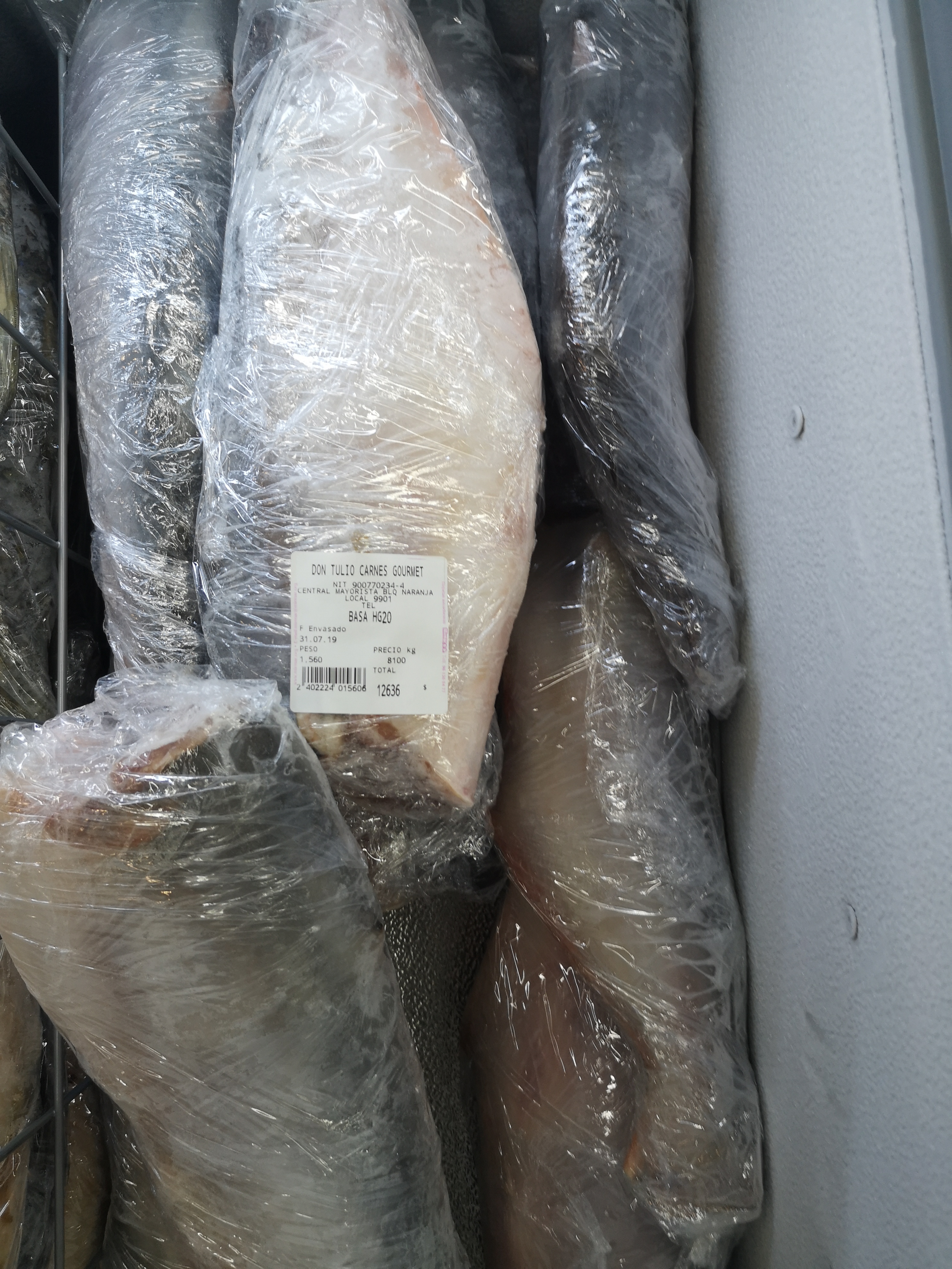 Pescado Basa Entera