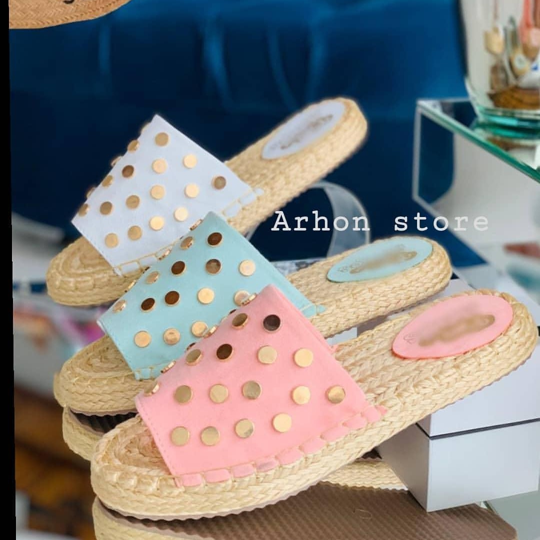 Sandalias en yute