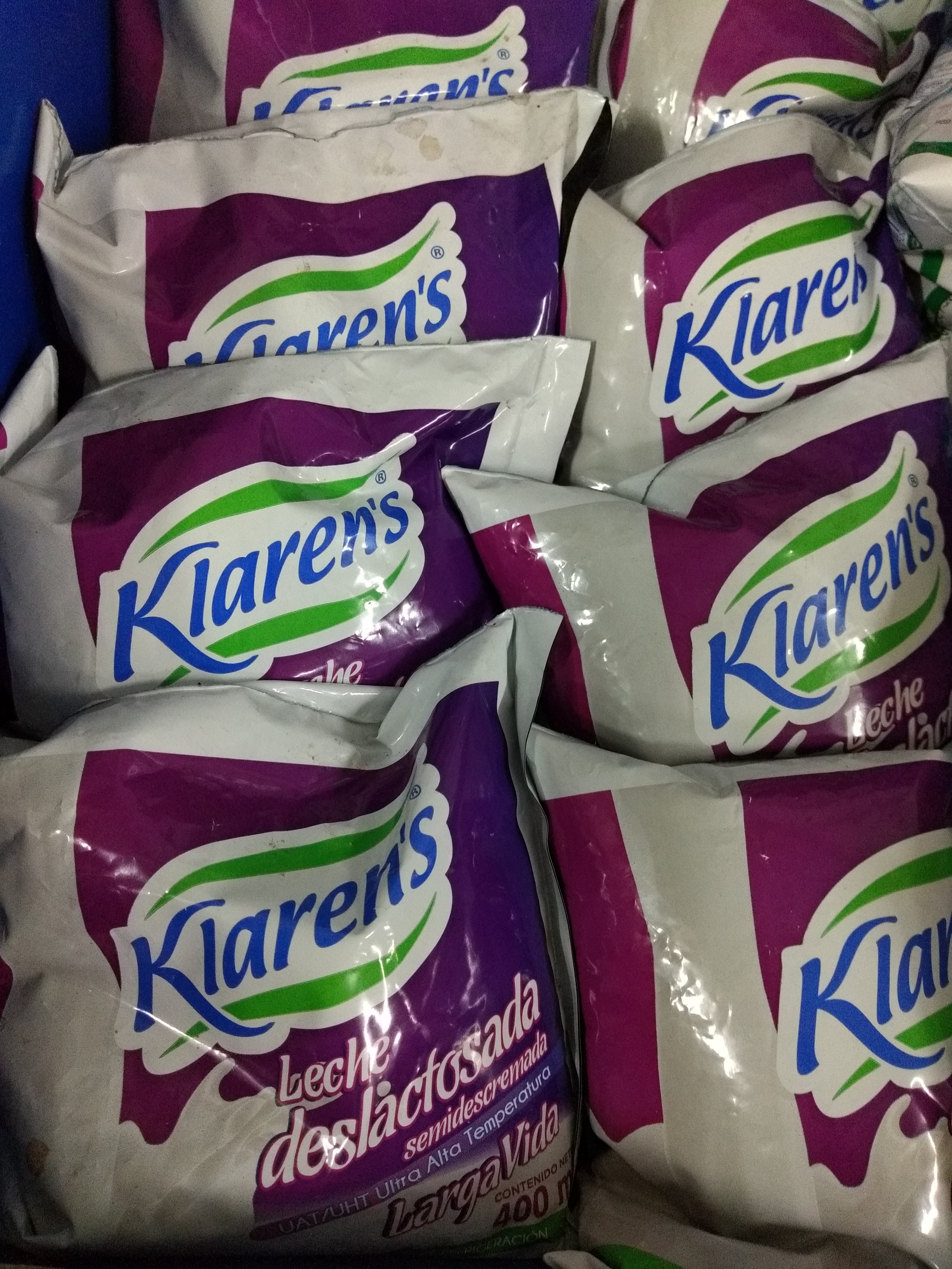 Leche deslactosada klarens x400ml