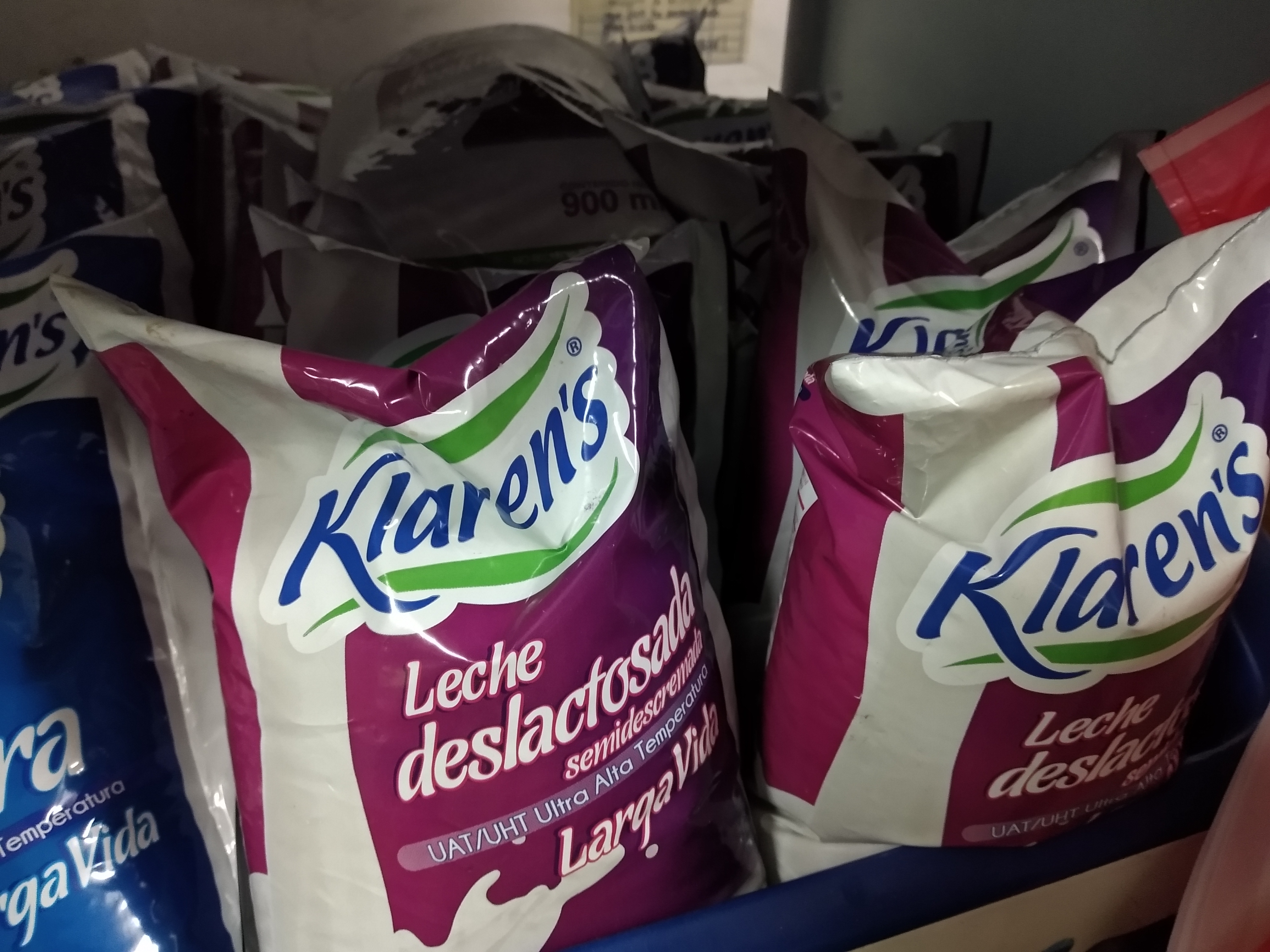 Leche deslactosada klarens 900ml