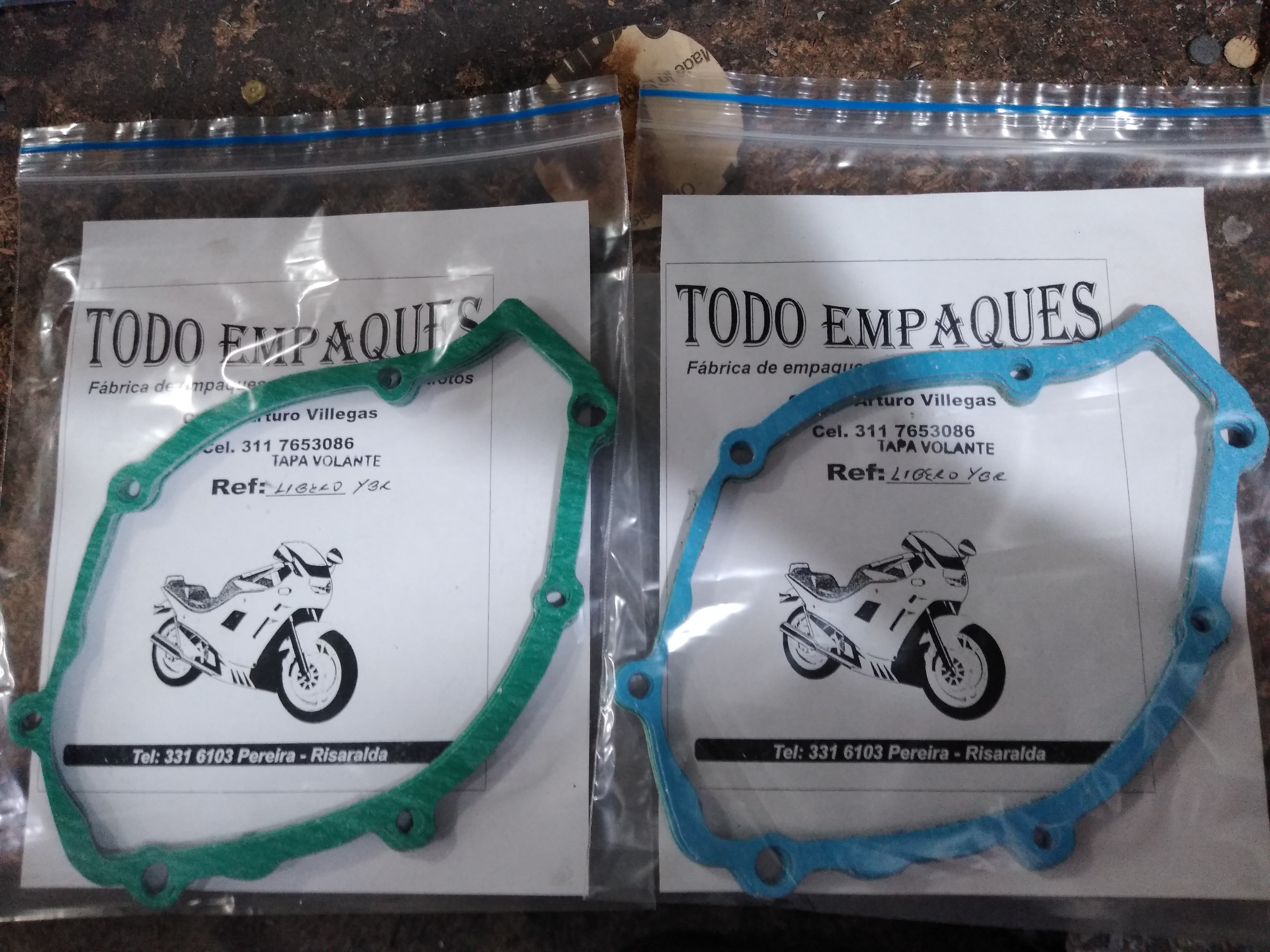 Empaque tapa volante