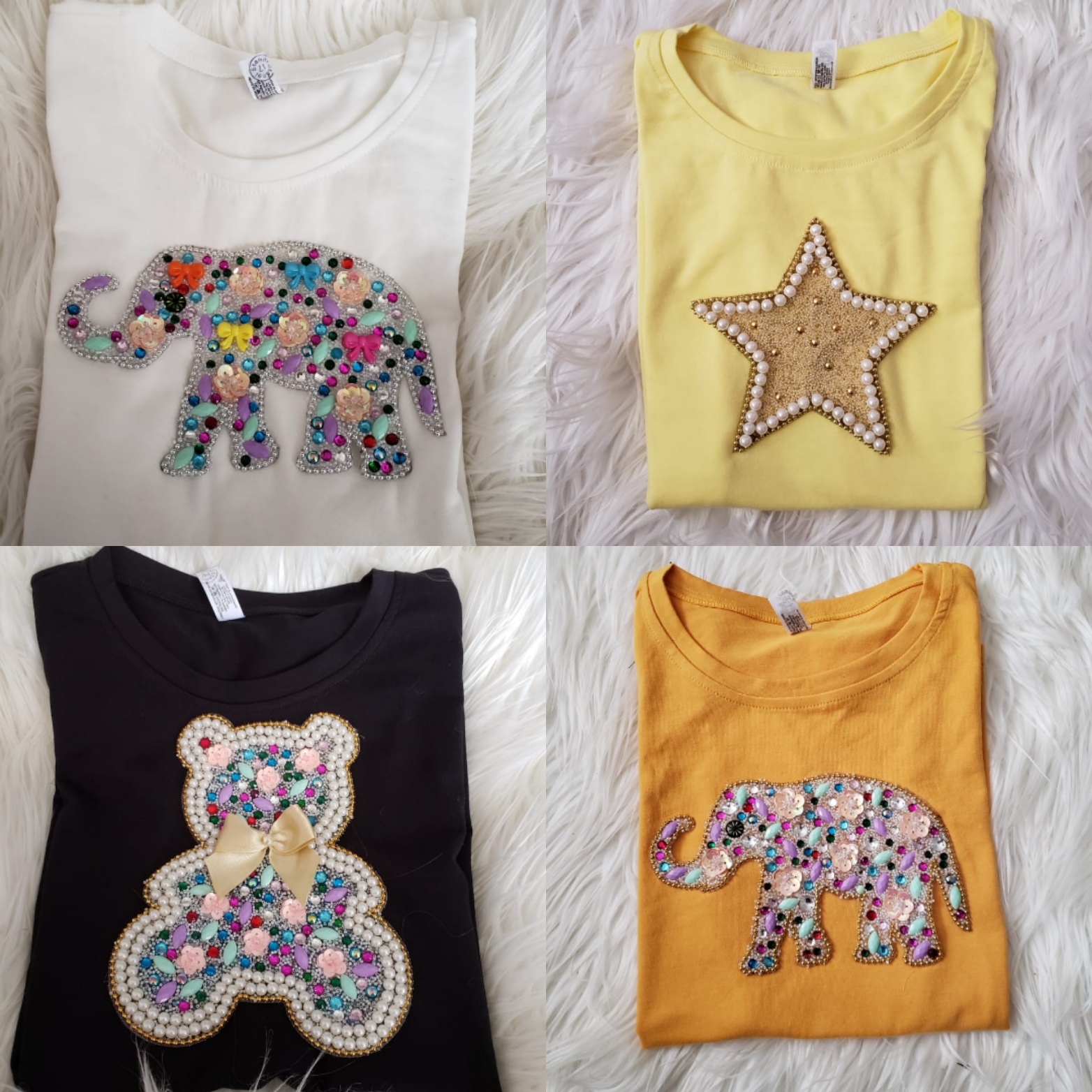 Blusa con apliques para dama