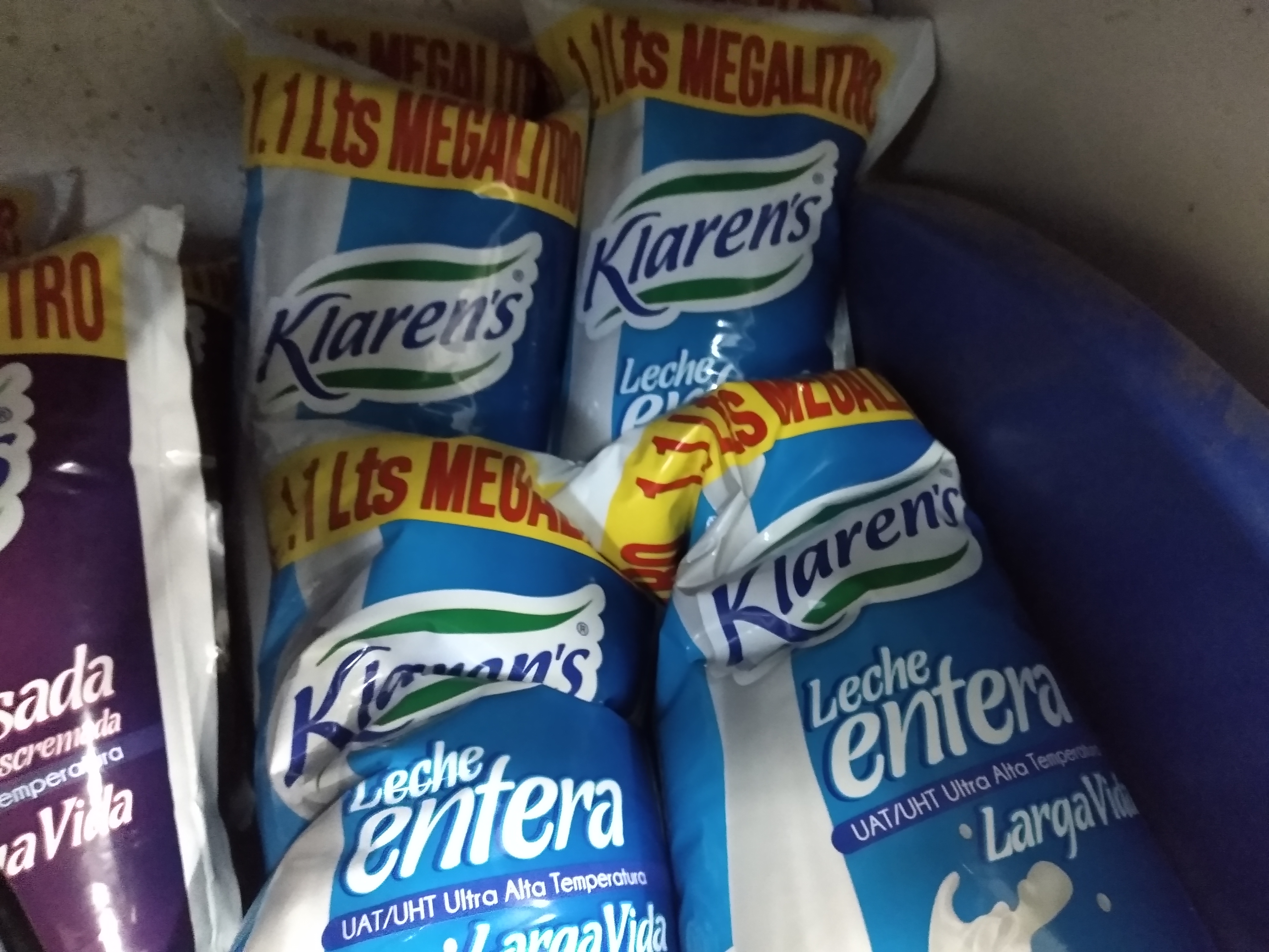 Leche klarens entera x1100ml