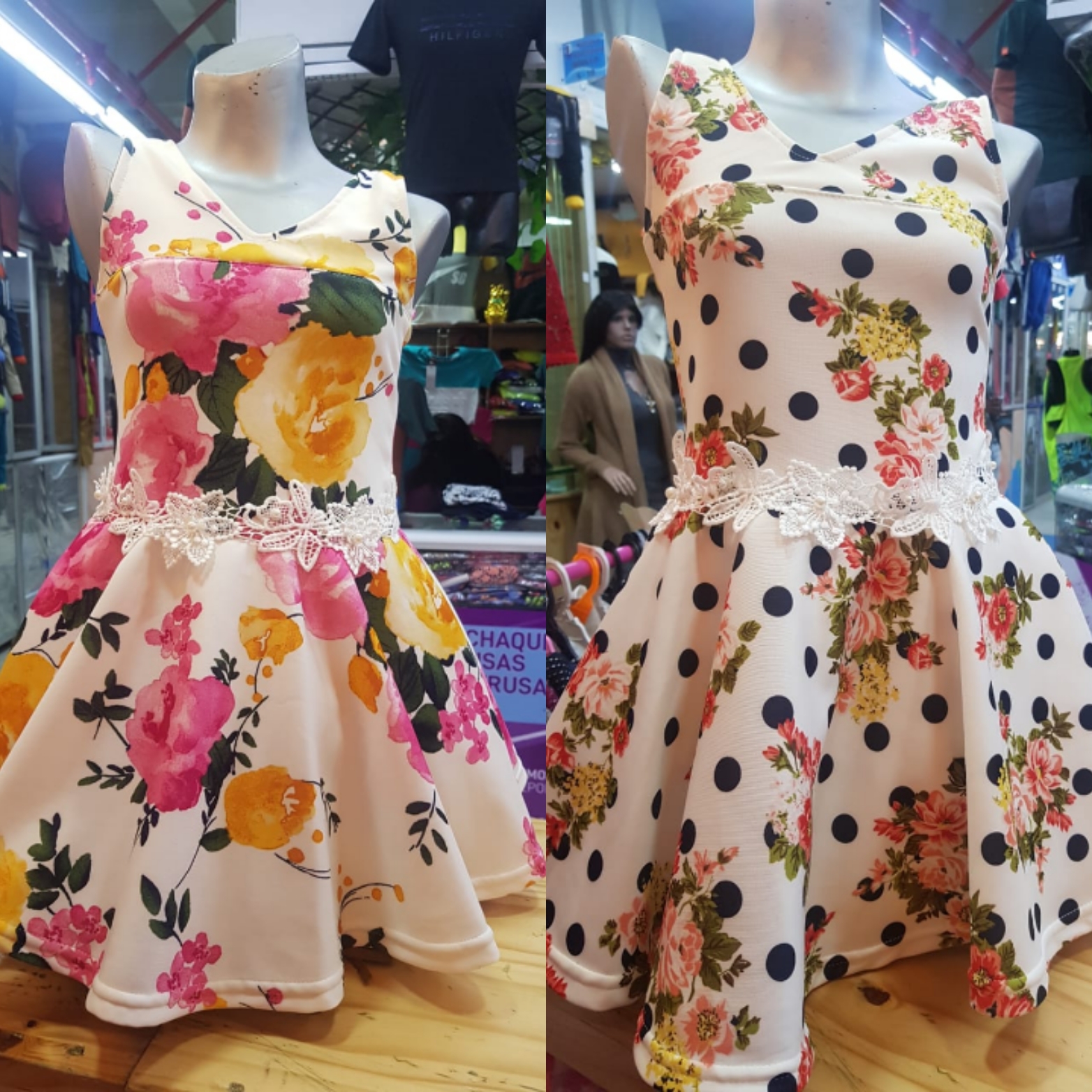 Vestido para niña de la talla 4 a la 16