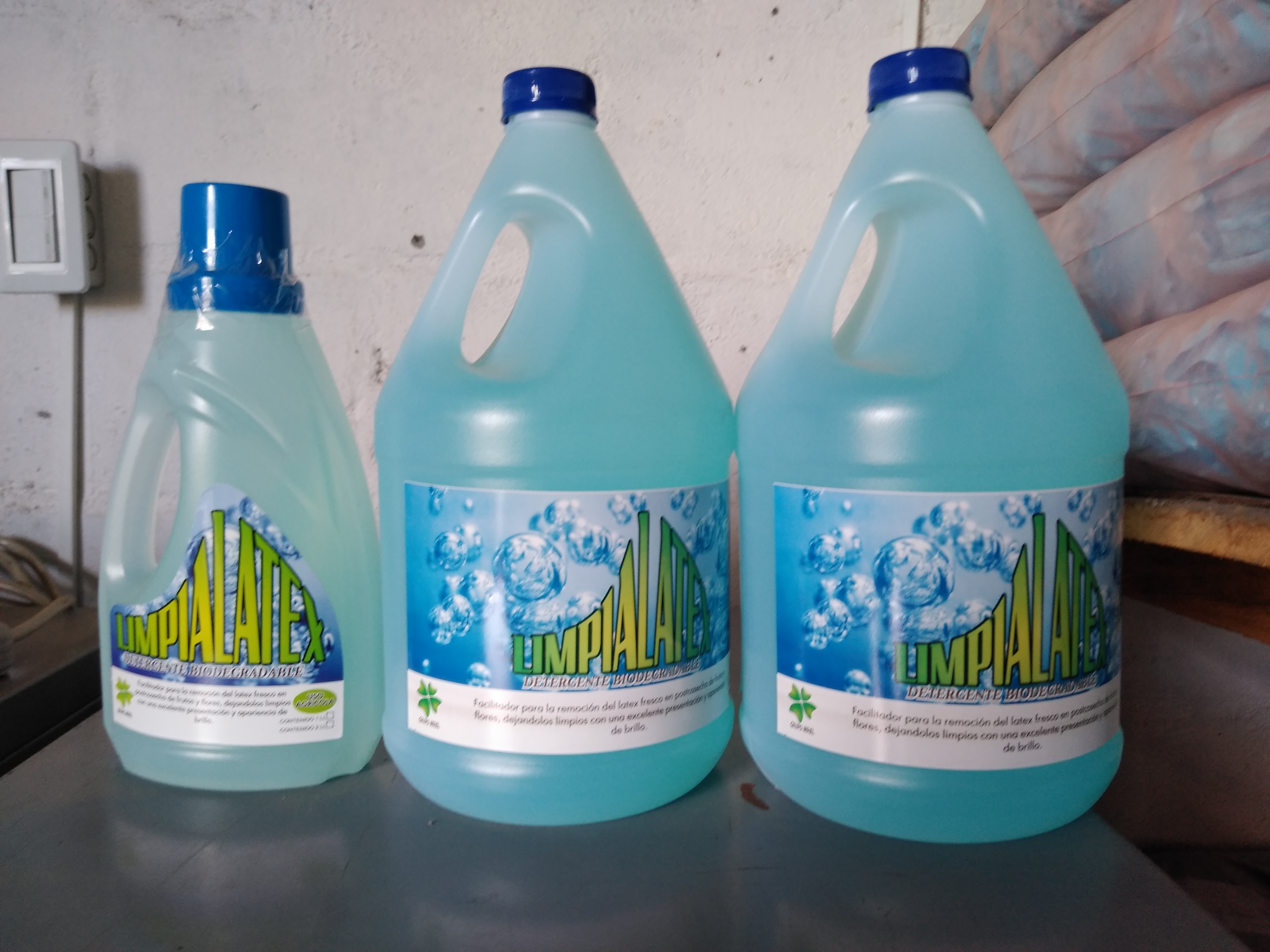 Shampoo para lavado de fruta x litro