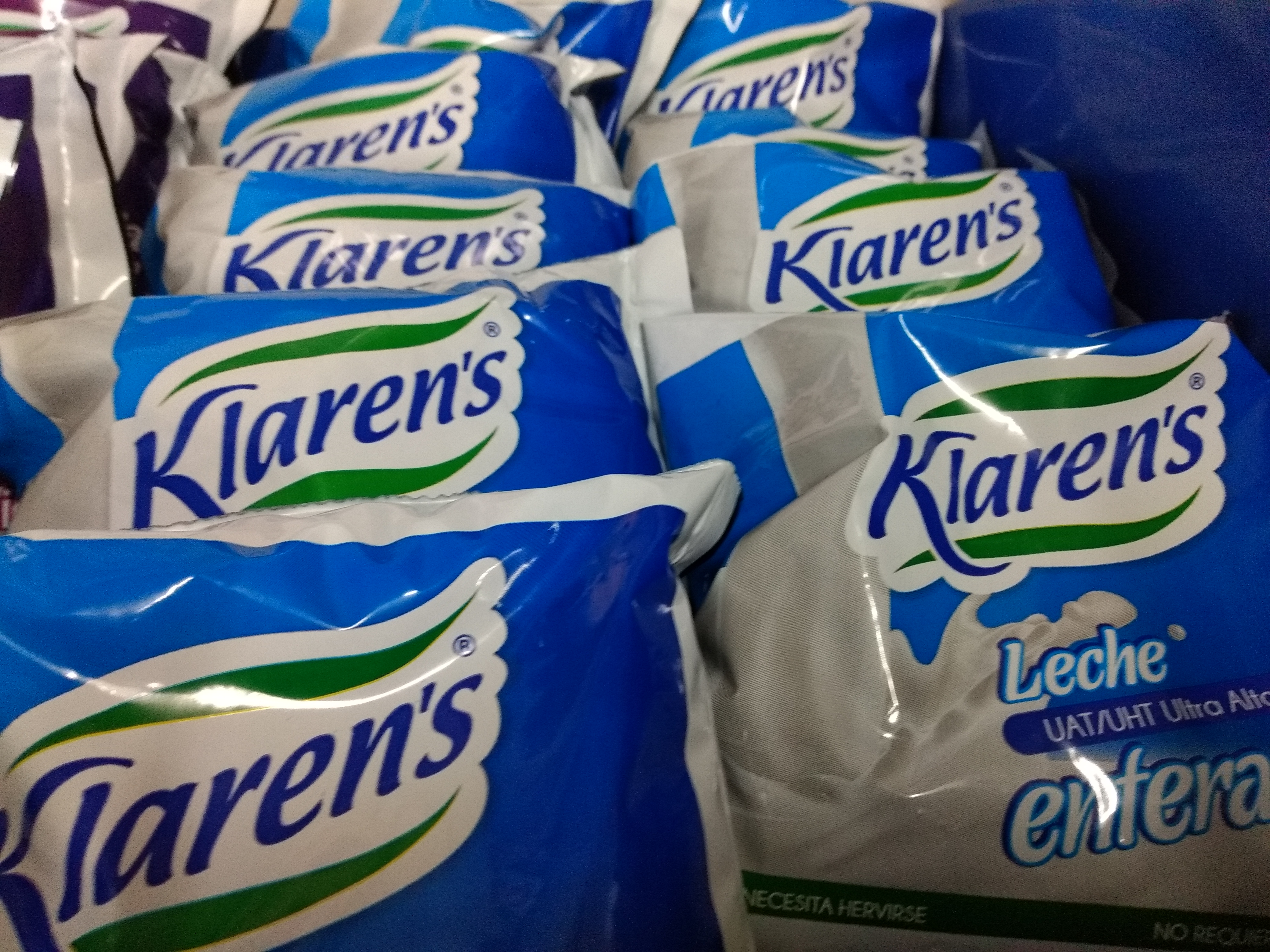 Leche entera klarens x400ml