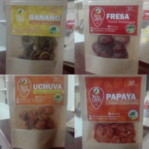 Fruta deshidratada × 30gr