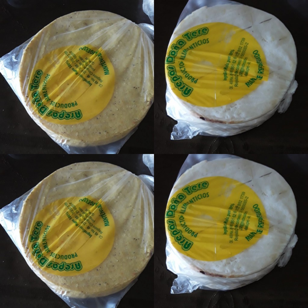 Arepa tela 100% maiz