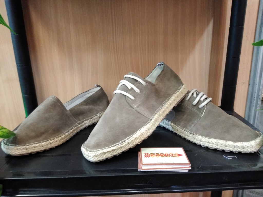 Zapato hombre en gamuza