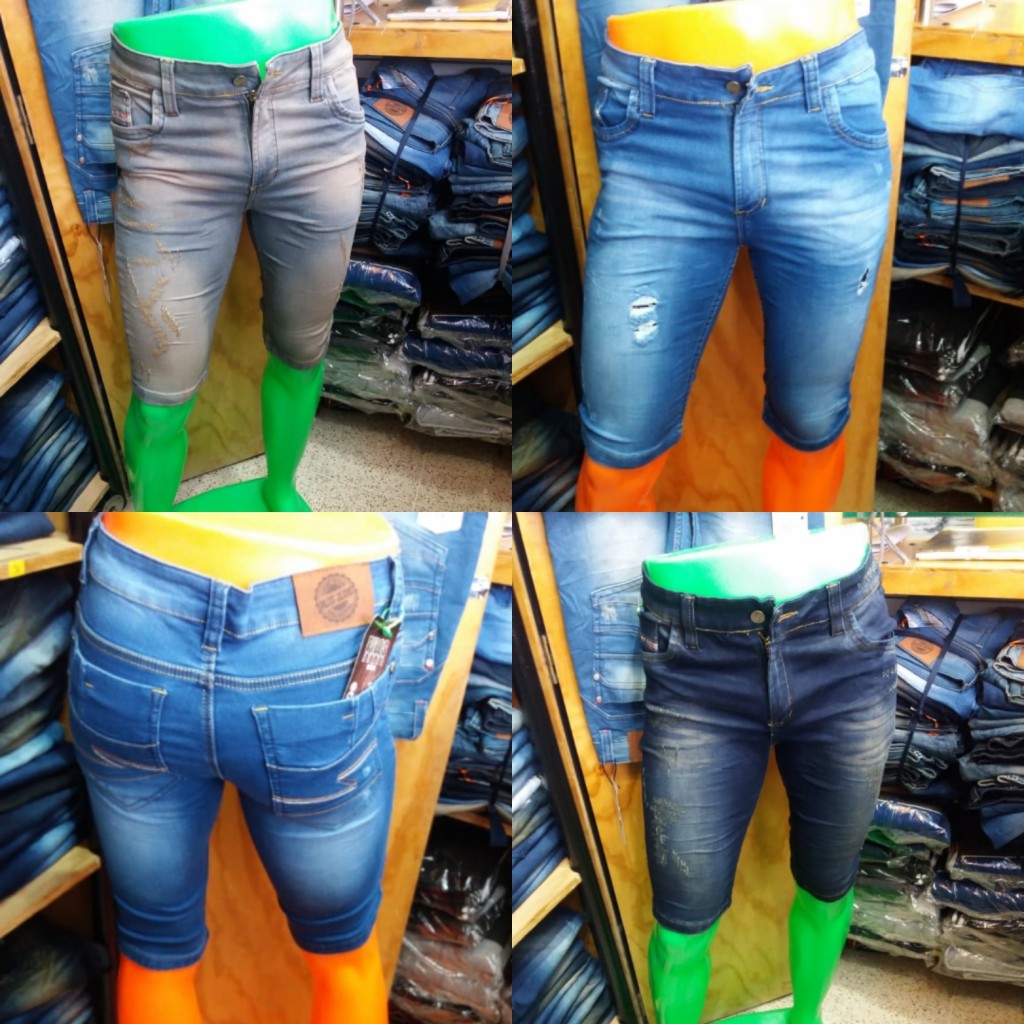 Bermuda en jean para caballero talla 36 y 38