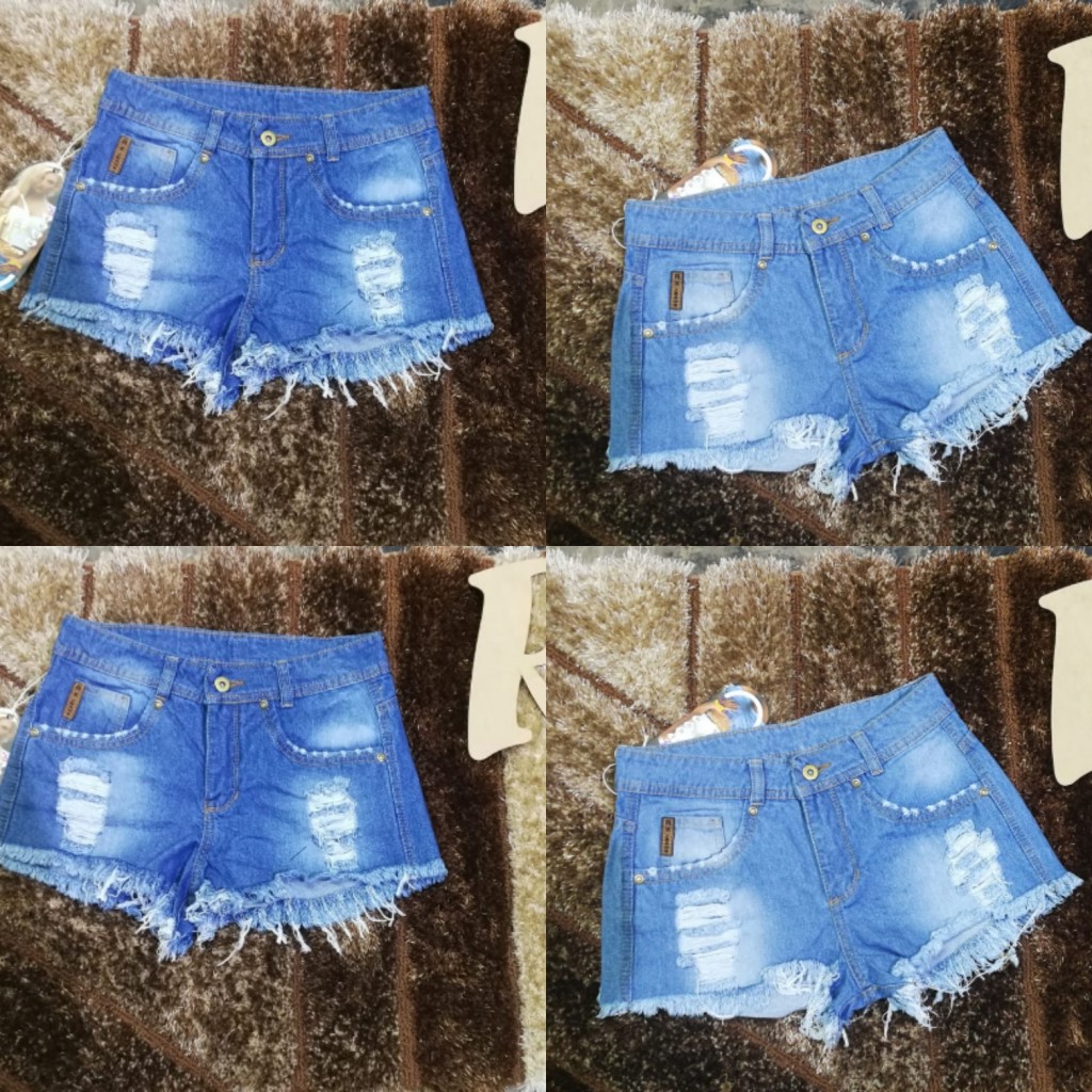 Shorts en jean para dama