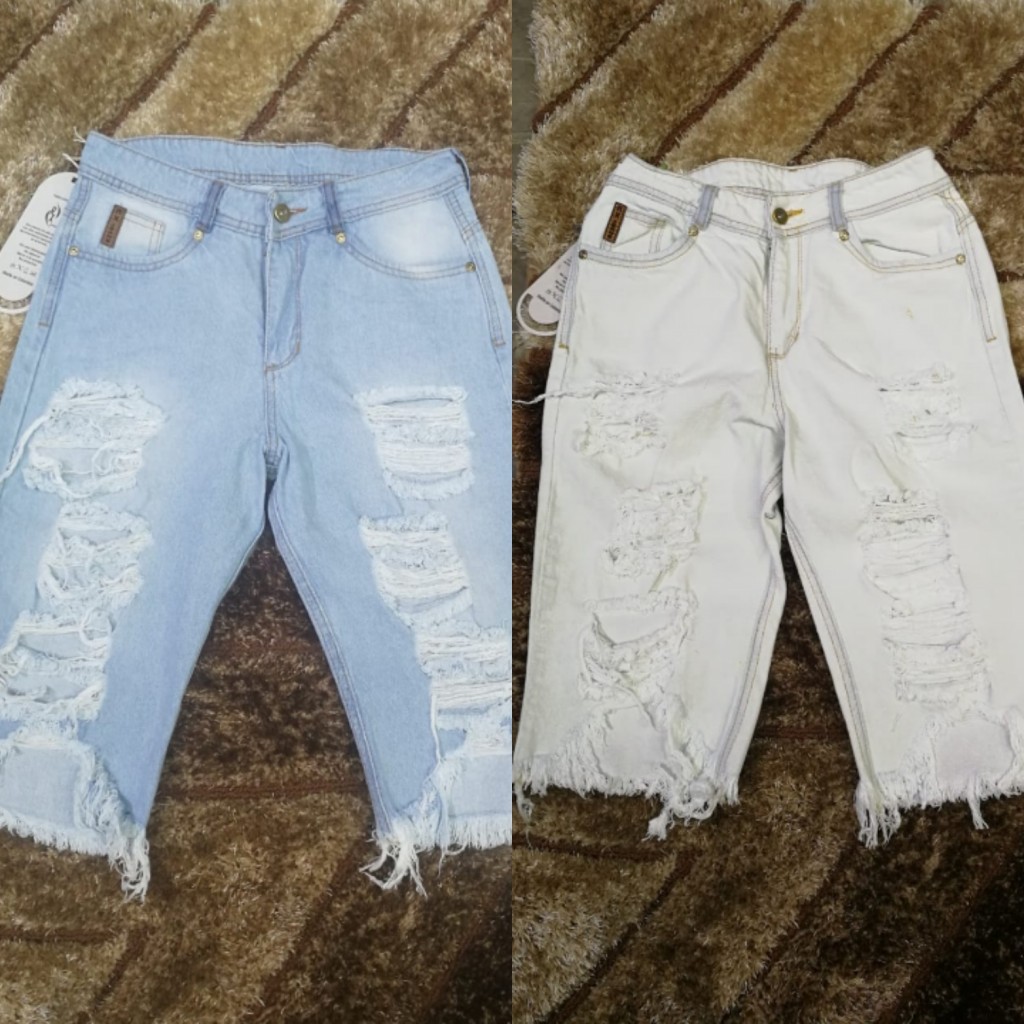 Capri en jean para dama