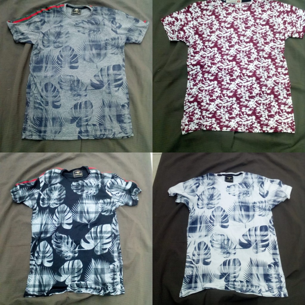 Camiseta estampada para caballero