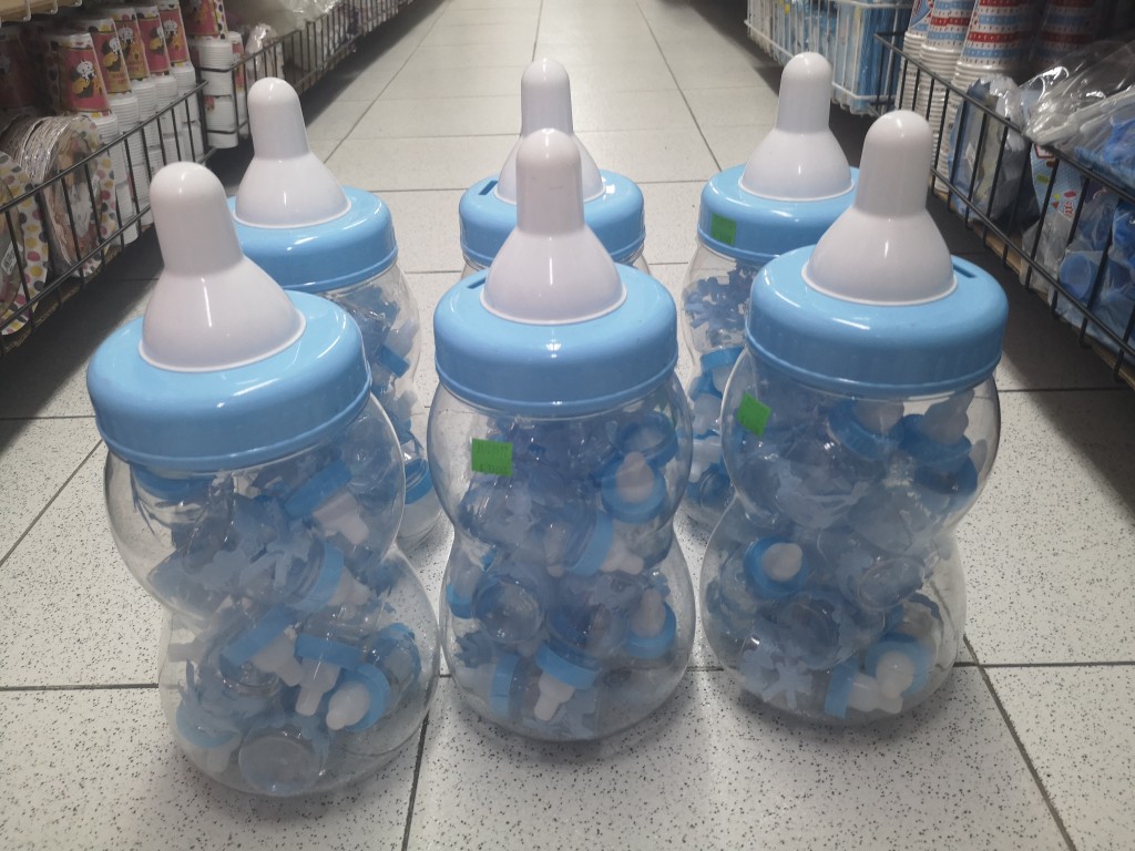 Tetero con Recordatorios para Baby shower