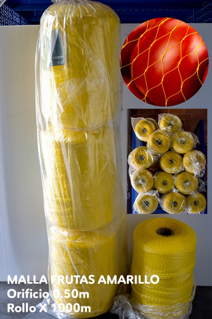 Malla frutas Amarillo
