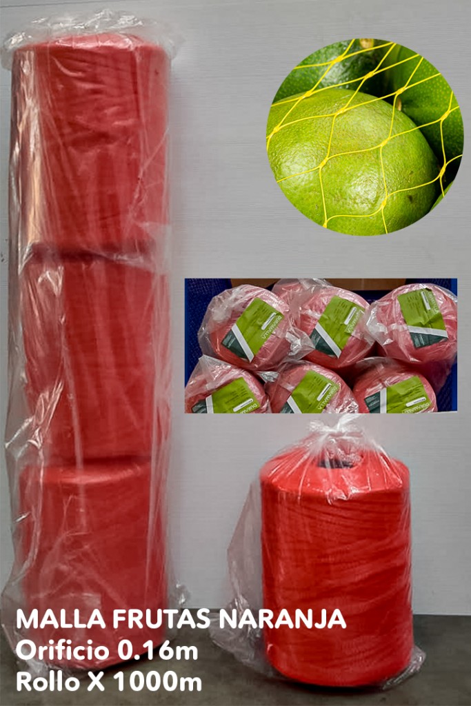 Malla frutas Naranja