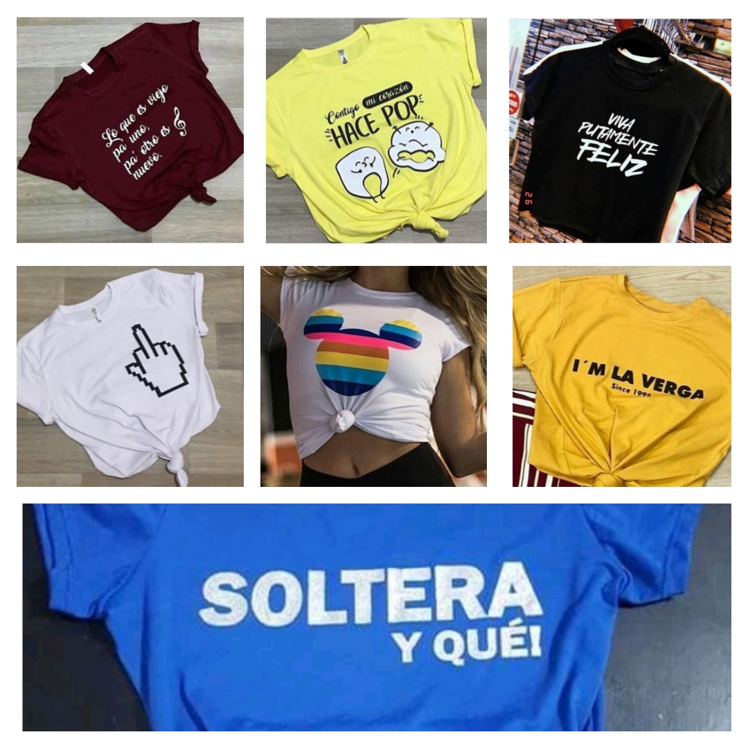 Camiseta para dama