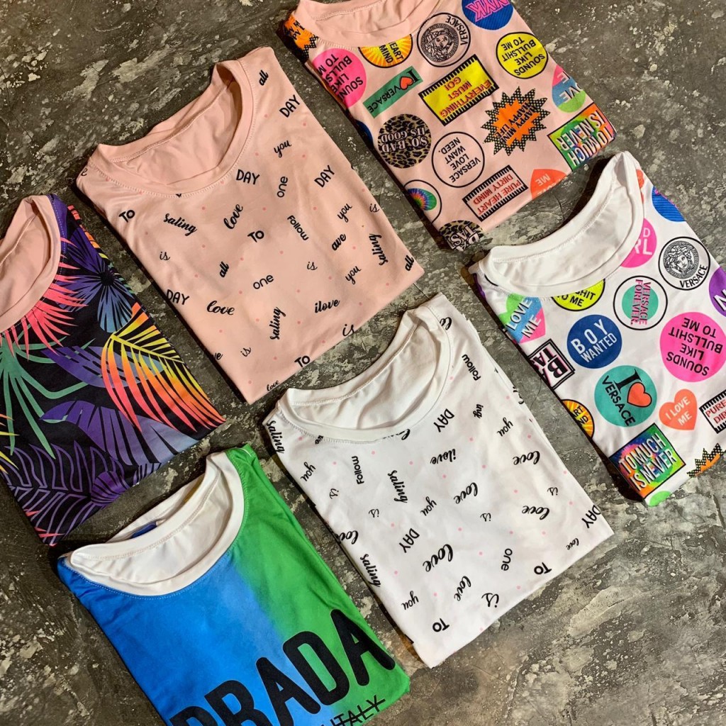 Blusas dama varios motivos S M L