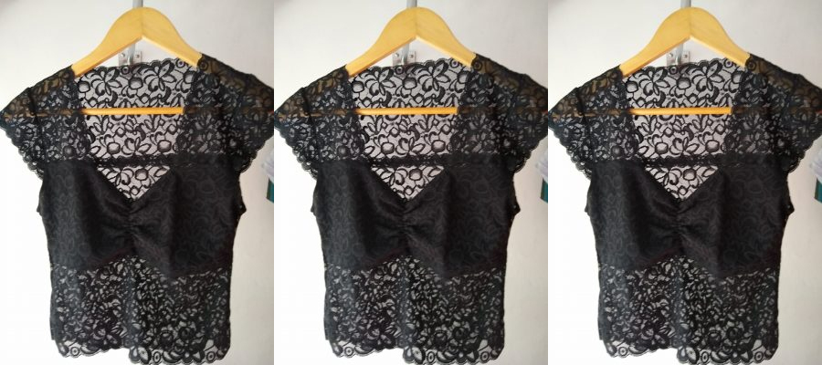 Hermosas camisas en blonda