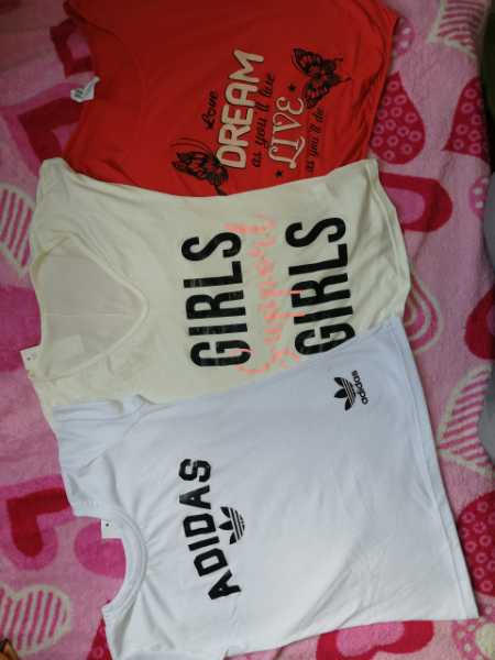 Camisetas para dama