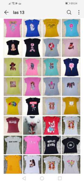 Blusas con apliques decorados