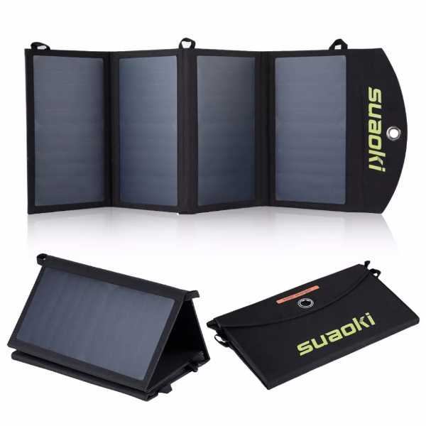 Cargador Solar Suaoki 25W