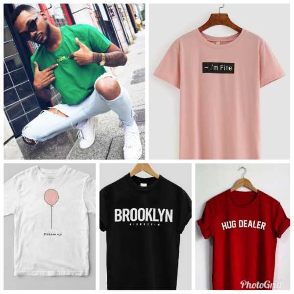 Camisetas de hombres y mujeres