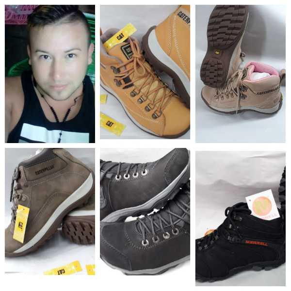 bota en cuero