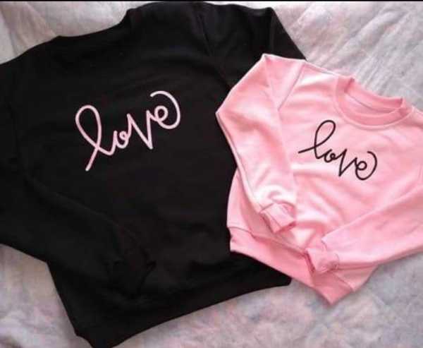 Busitos Cuello redondo para damas, caballeros y niños.