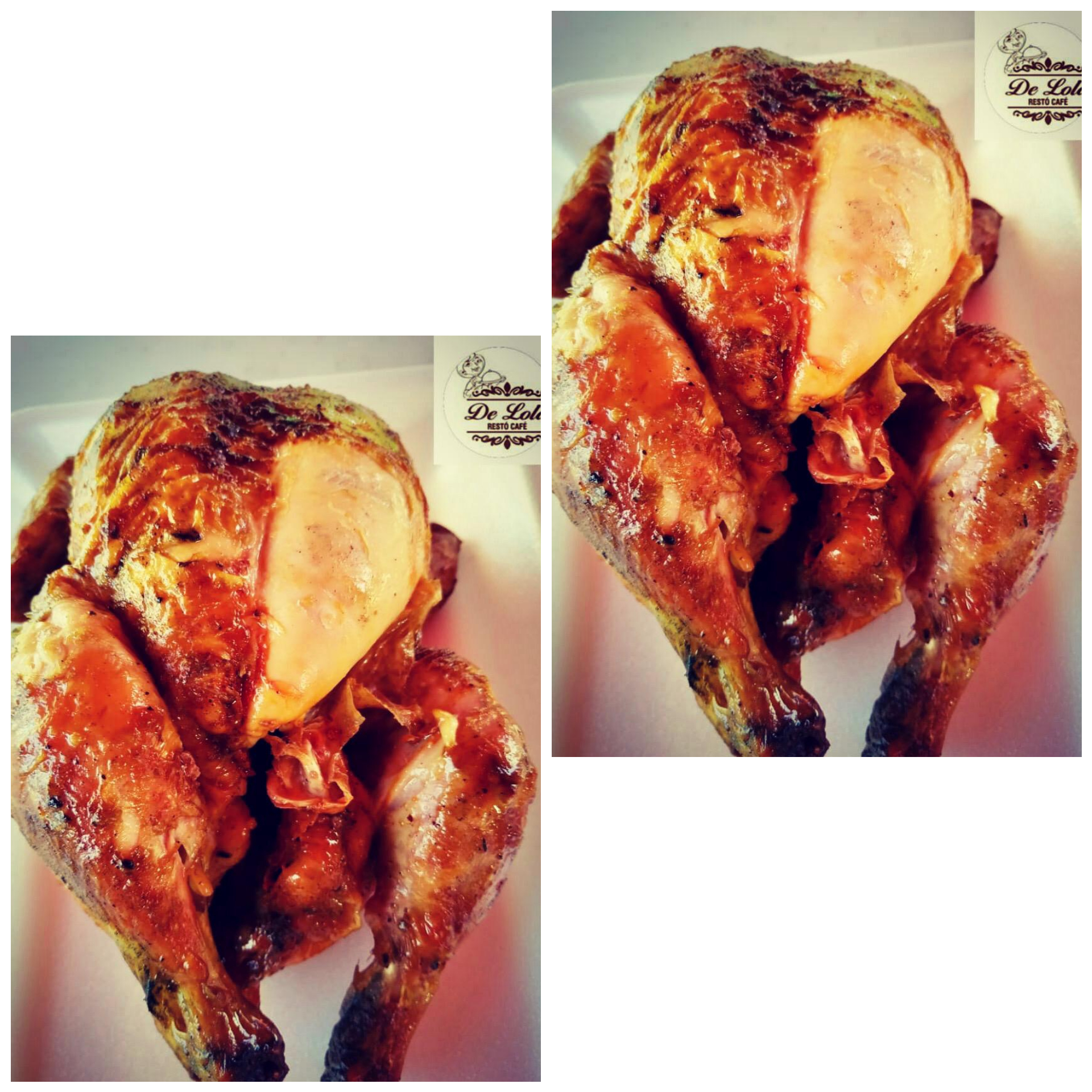 Pollo asado entero