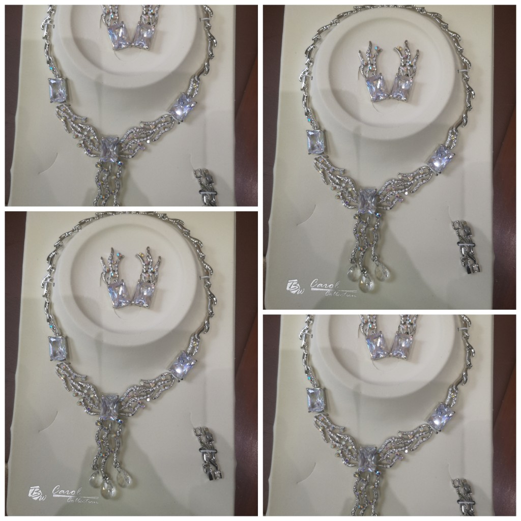 Collar de fiesta en Cristales y Murano