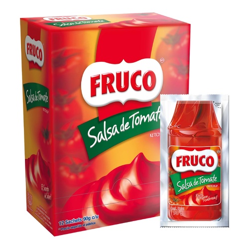Salsa de tomate fruco 90 gr