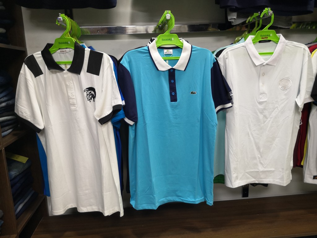 Camisetas tipo polo tela fría importada