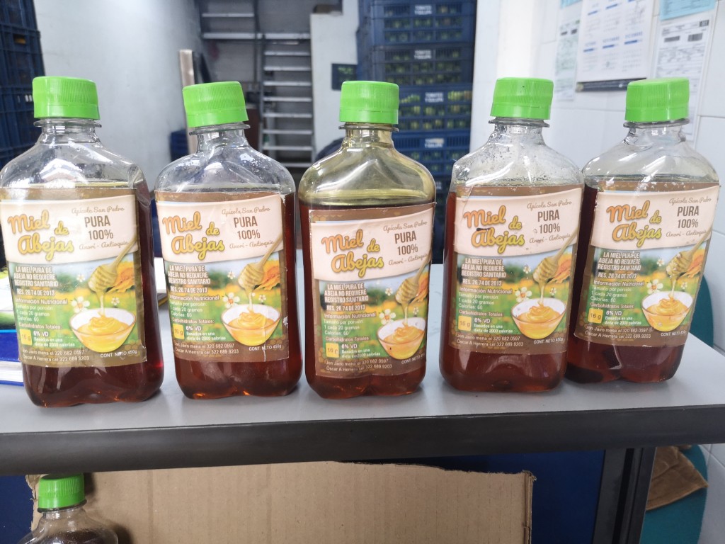 Miel de abejas 100 %pura 450g