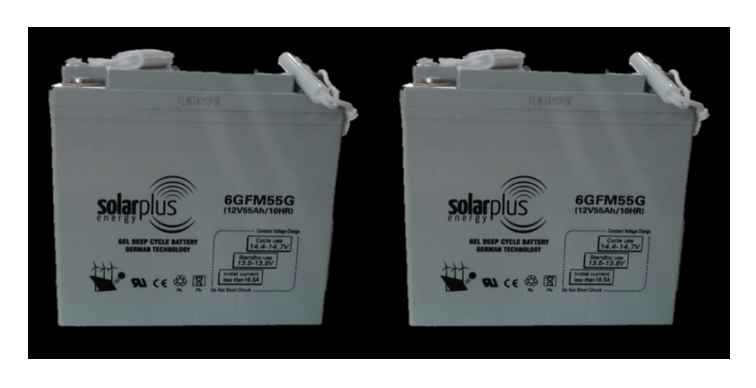 BATERÍA 55AMP 12V EN GEL CICLO PROFUNDO